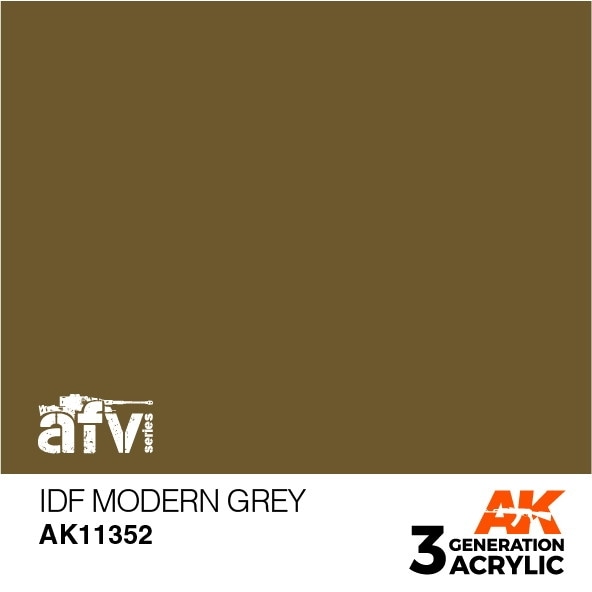 AK11352 IDF現用グレイ 【AKアクリル3G (サードジェネレーション)】|塗料|ツール＆マテリアル