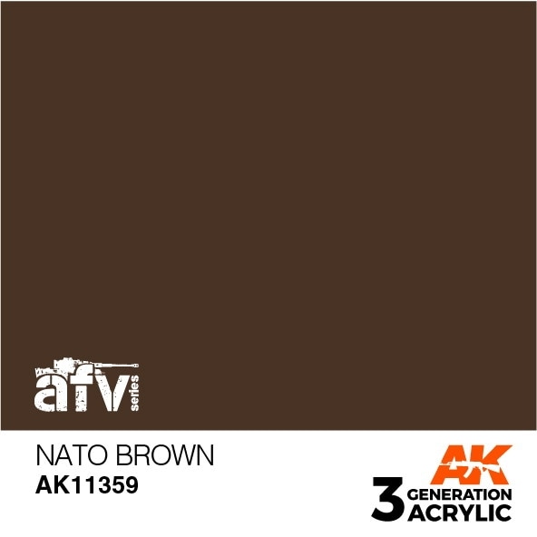 AK11359 NATOブラウン 【AKアクリル3G (サードジェネレーション)】|塗料|ツール＆マテリアル