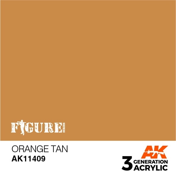 AK11409 オレンジタン 【AKアクリル3G (サードジェネレーション)】|塗料|ツール＆マテリアル