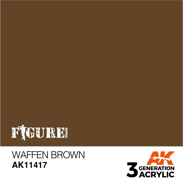 AK11417 ヴァッフェンブラウン 【AKアクリル3G (サードジェネレーション)】|塗料|ツール＆マテリアル