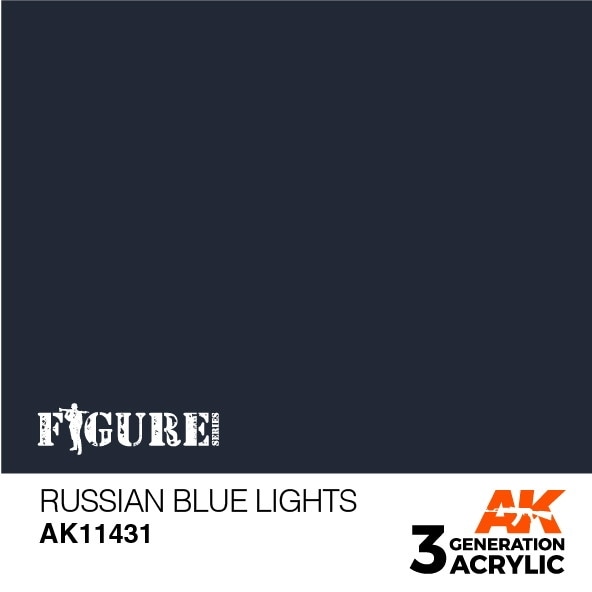 AK11431 ロシアンブルーライト 【AKアクリル3G (サードジェネレーション)】|塗料|ツール＆マテリアル