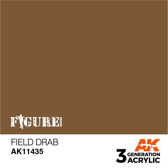 AK11435 フィールドドラブ 【AKアクリル3G (サードジェネレーション)】|塗料|ツール＆マテリアル
