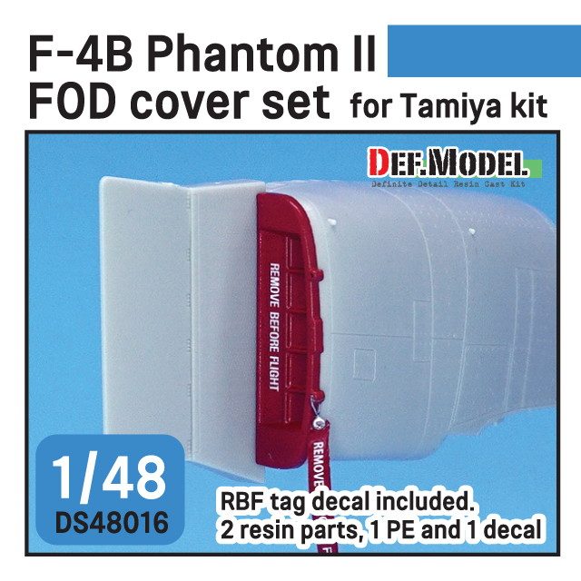 DS48016 F-4B ファントムII用 FODカバーセット|飛行機用パーツ|飛行機
