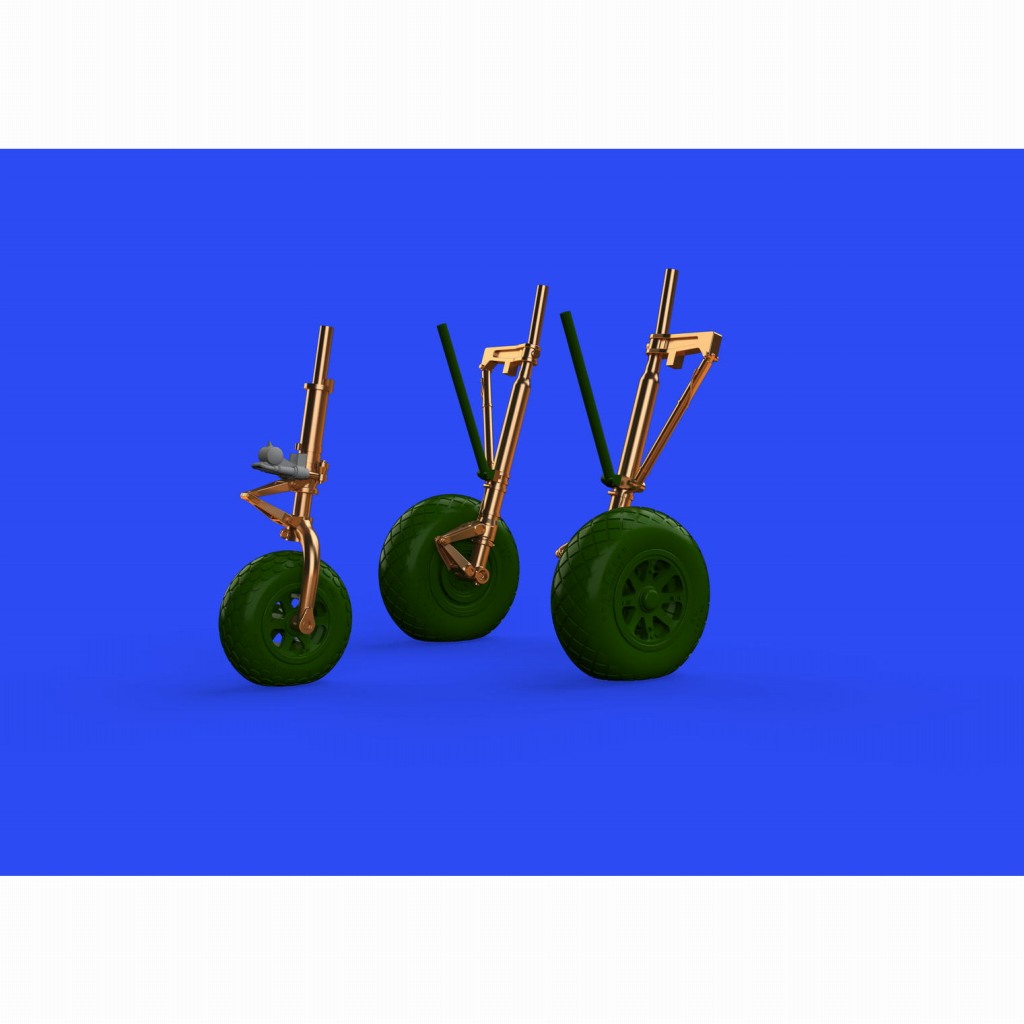 ブラッシン648521 ロッキード P-38F/G ライトニング ブロンズ製脚柱 (タミヤ用)|飛行機用パーツ|飛行機