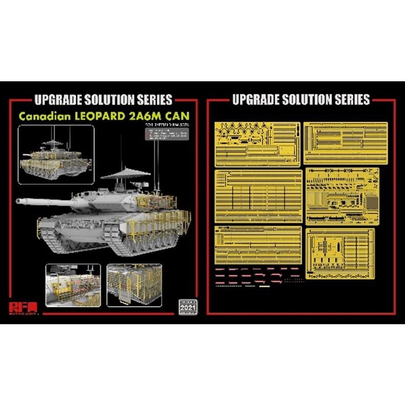 2021 1/35 カナダ軍 レオパルト2A6M CAN用 グレート゛アップパーツセット (RFM5076用)|AFV用パーツ|AFV
