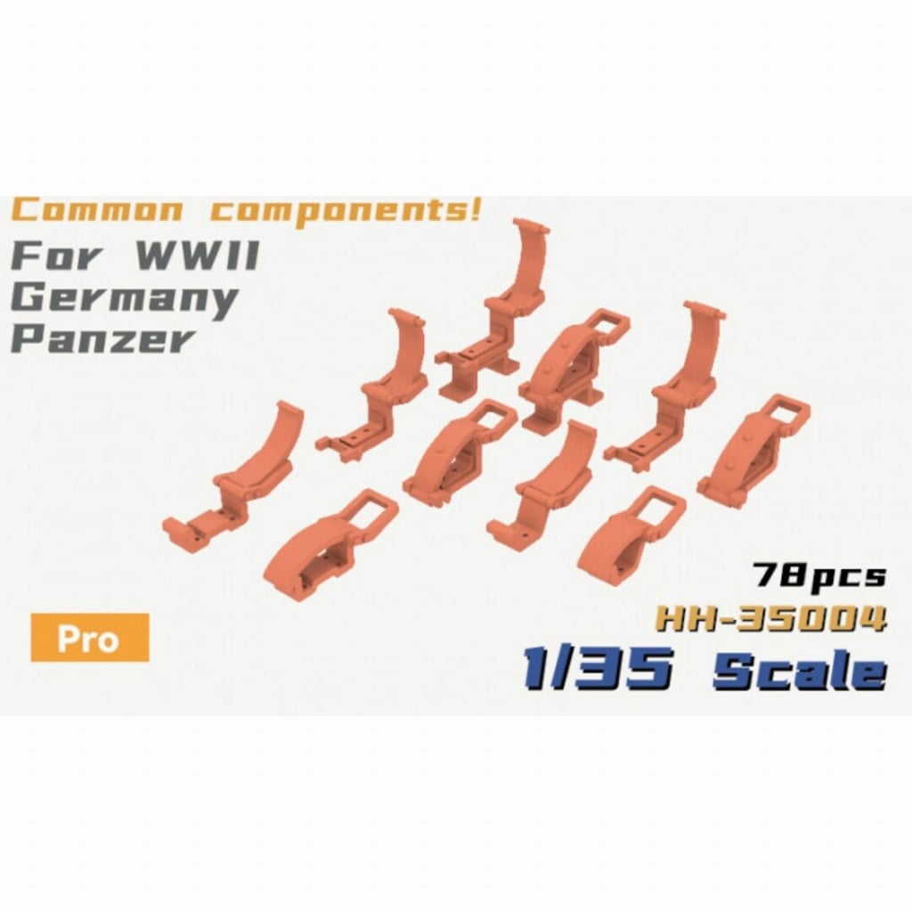 HH-35004 WWII ドイツ 戦車用クランプセット | ヘビーホビー HEAVY