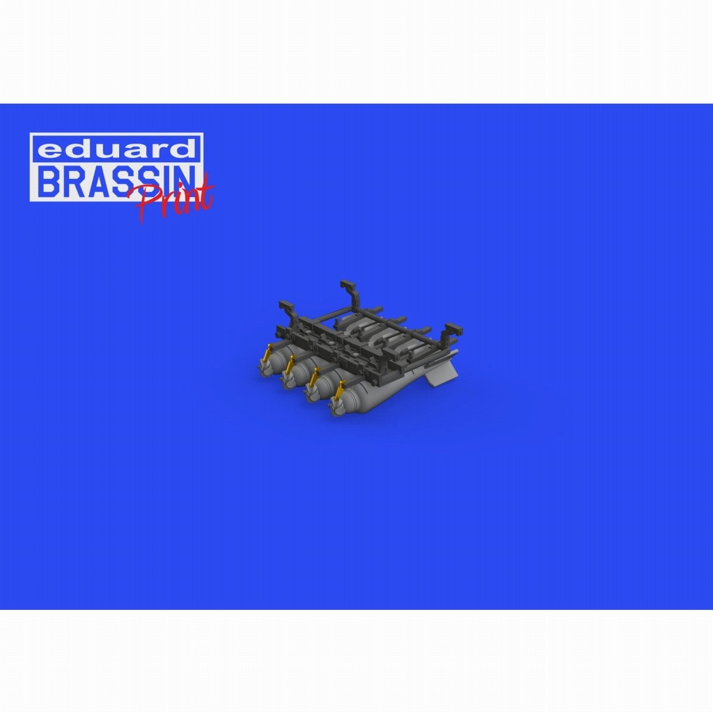【再入荷】ブラッシン648662 1/48 ソッピース キャメル 20ポンド爆弾w/爆弾架 (爆弾4個入り)(エデュアルド用)|飛行機用パーツ|飛行機