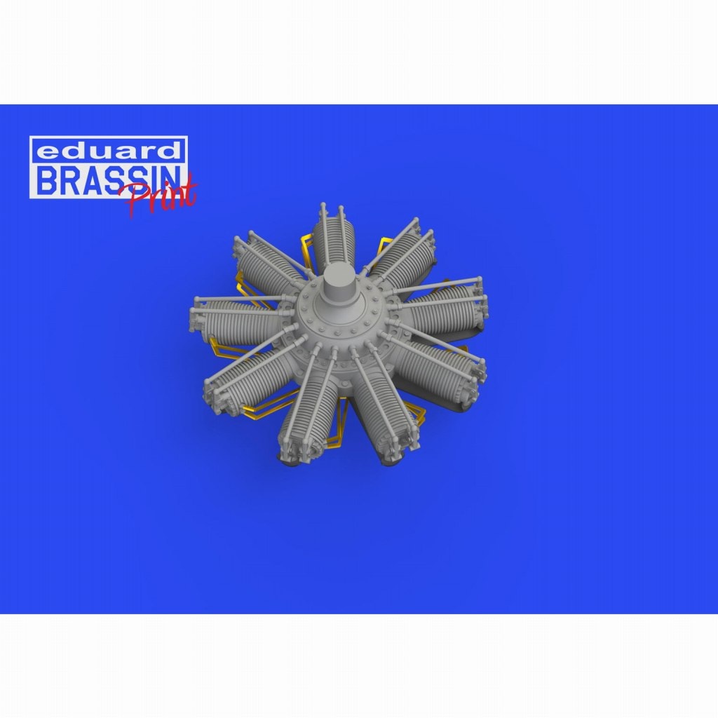 ブラッシン648676 1/48 ソッピース キャメル クレルジェエンジン (エデュアルド用)|飛行機用パーツ|飛行機