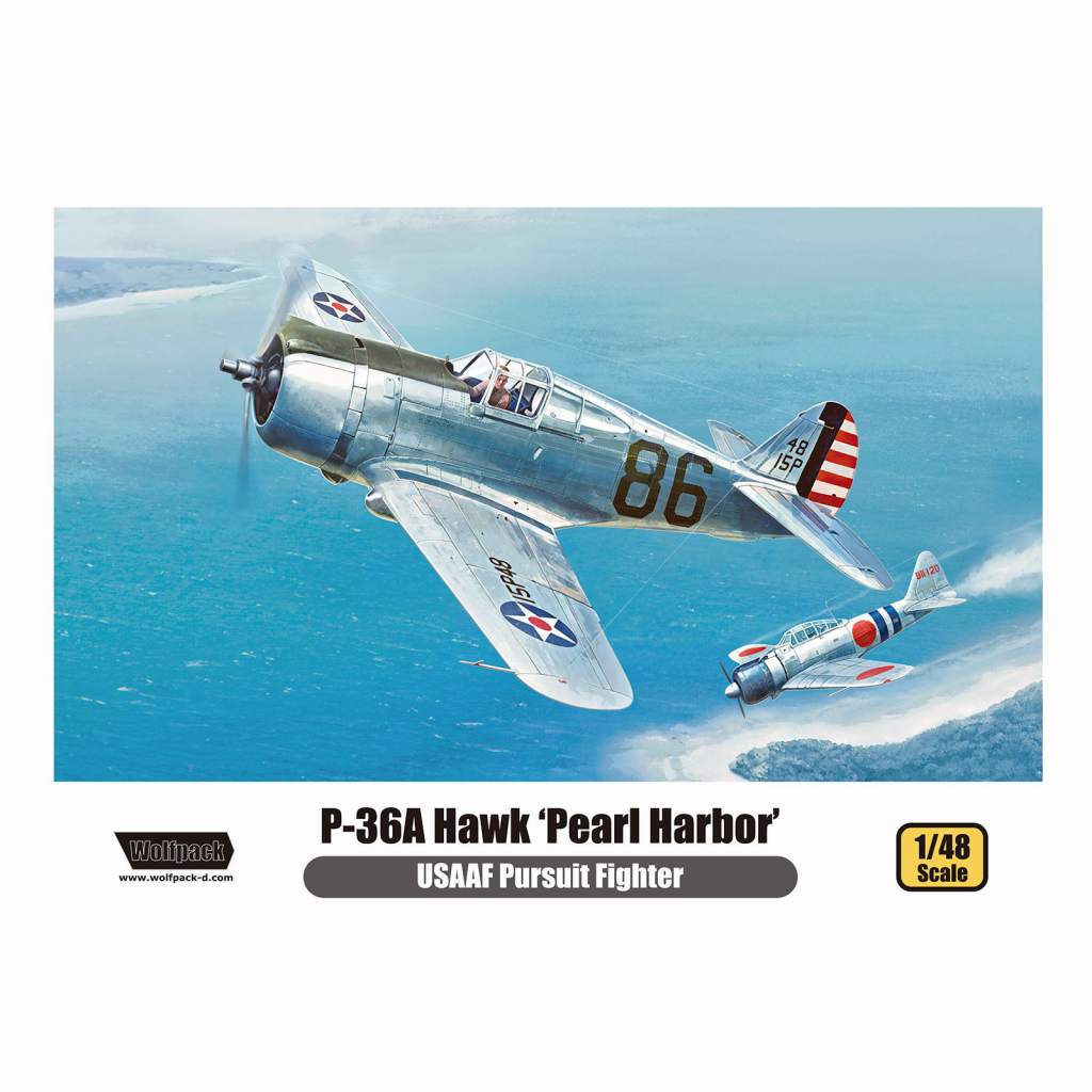WP14811 1/48 P-36A ホーク パールハーバー (プレミアムエディションキット)|第二次大戦の飛行機モデル|飛行機
