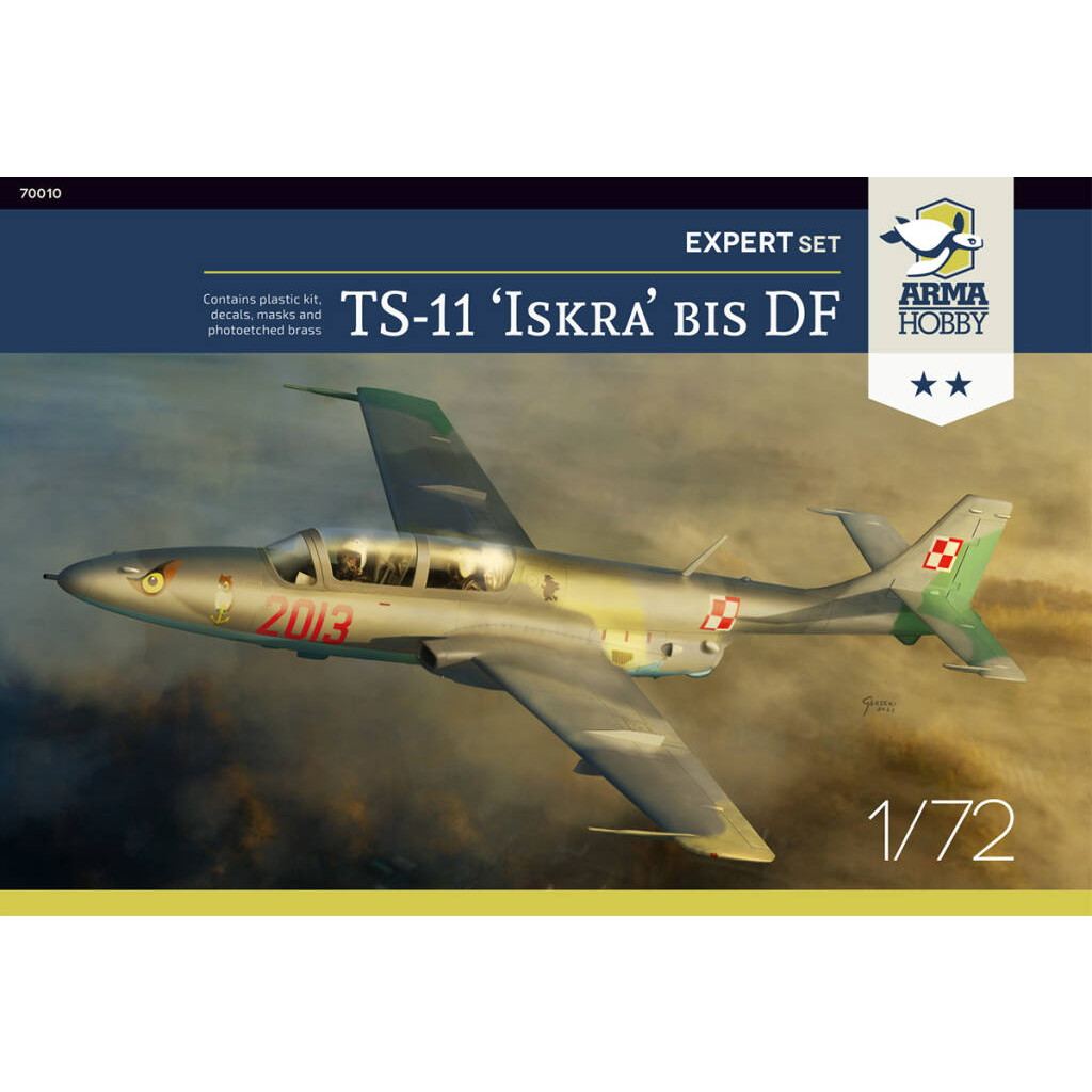 70010 1/72 TS-11 イスクラ bis DF エキスパートセット|大戦後の飛行機モデル|飛行機