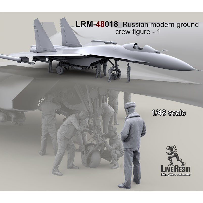 LRM-48018 現用 ロシア軍グランドクルー 1 | ライブレジン Live Resin