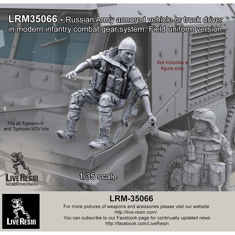 LRM-35066 現用 ロシア陸軍 装甲車/トラックドライバー コンバットギア