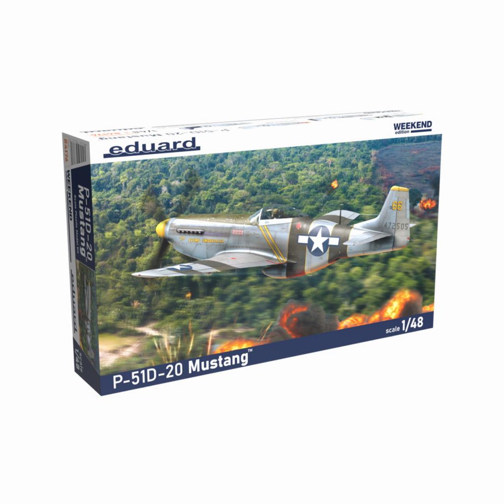 84176 1/48 ノースアメリカン P-51D-20 マスタング ウィークエンドエディション|第二次大戦の飛行機モデル|飛行機