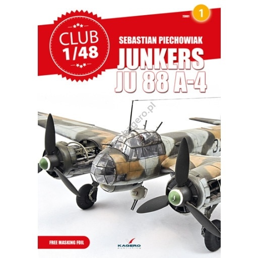 73001クラブ 1/48 ユンカース Ju88A-4|洋書|書籍＆DVD