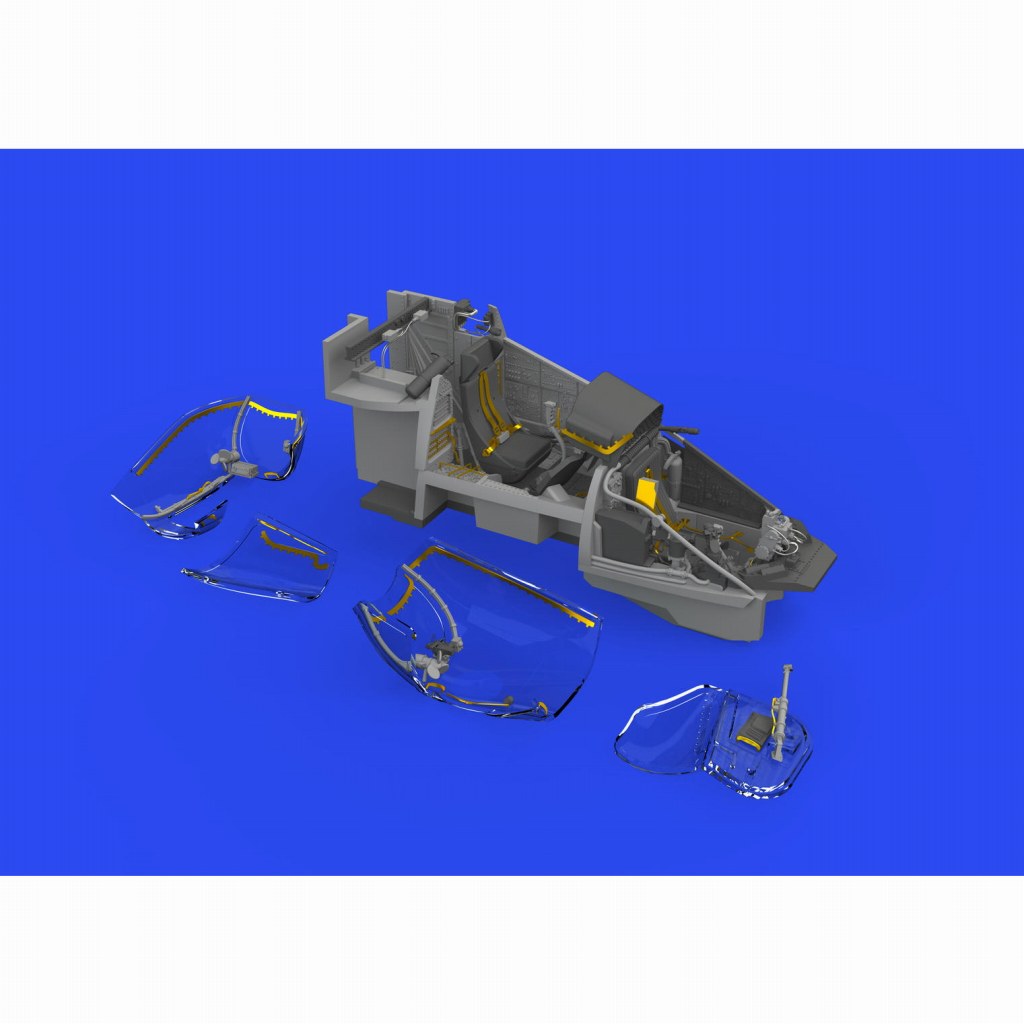 ブラッシン648697 1/48 Mi-24D ハインド コクピット (ズベズダ用)|飛行機用パーツ|飛行機