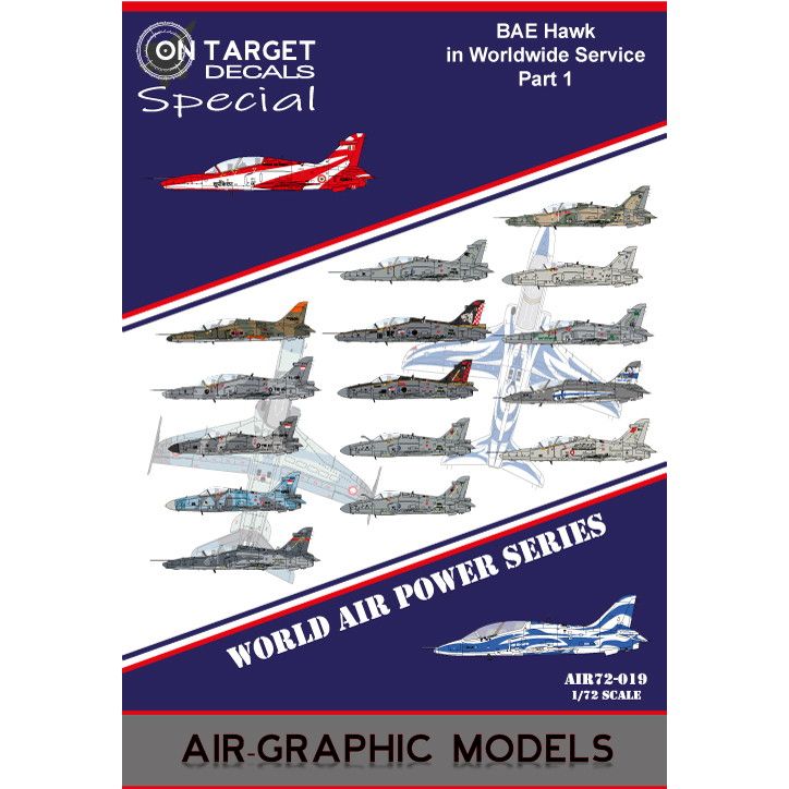 AIR72-019 BAe ホーク ワールドワイド|飛行機用デカール|飛行機