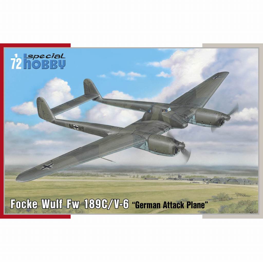 72432 1/72 フォッケウルフ Fw189C/V-6|第二次大戦の飛行機モデル|飛行機