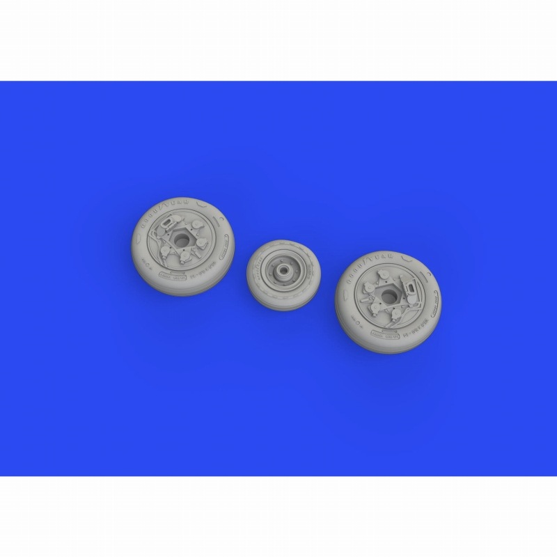 【再入荷】ブラッシン648707 1/48 F-16 ホイール (初期型) (タミヤ用)|飛行機用パーツ|飛行機