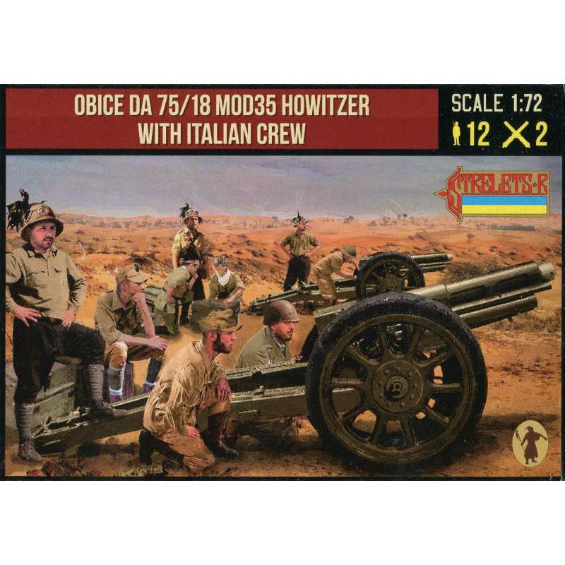 282 WWII ꥢ Obice da 75/18 Mod35 ˤ & 롼