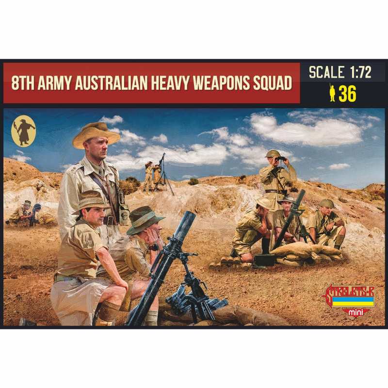 MINI M156 WWII オーストラリア 第8軍 重火器チーム | ストレレッツ-R