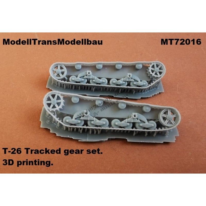 MT72016 T-26 脚周りセット 3Dプリント製|AFV用パーツ|AFV