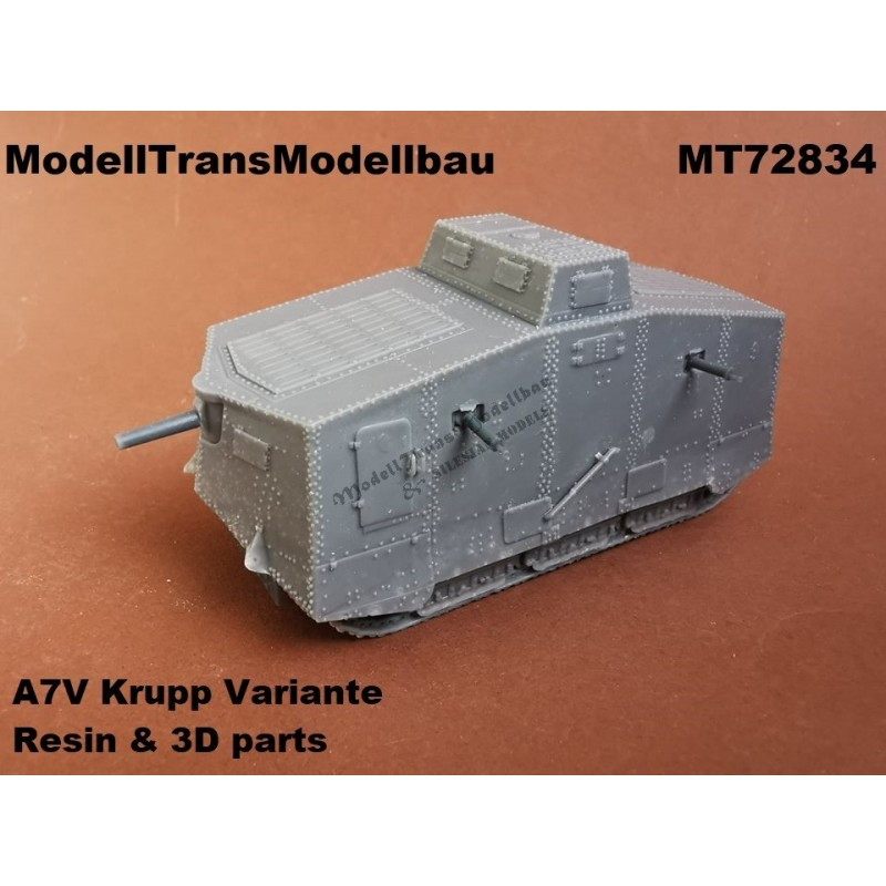 (未使用･未開封品)　モンモデル 1/35 第一次世界大戦 ドイツA7V戦車 クルップ プラモデル kmdlckf Amazon | モンモデル 1/35 第一次世界大戦 ドイツA7V戦車