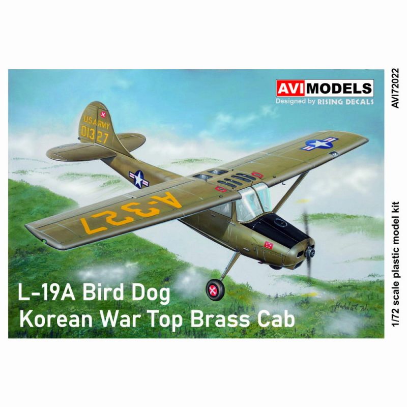 AVI72022 1/72 セスナ L-19A バードドッグ 朝鮮戦争|大戦後の飛行機モデル|飛行機