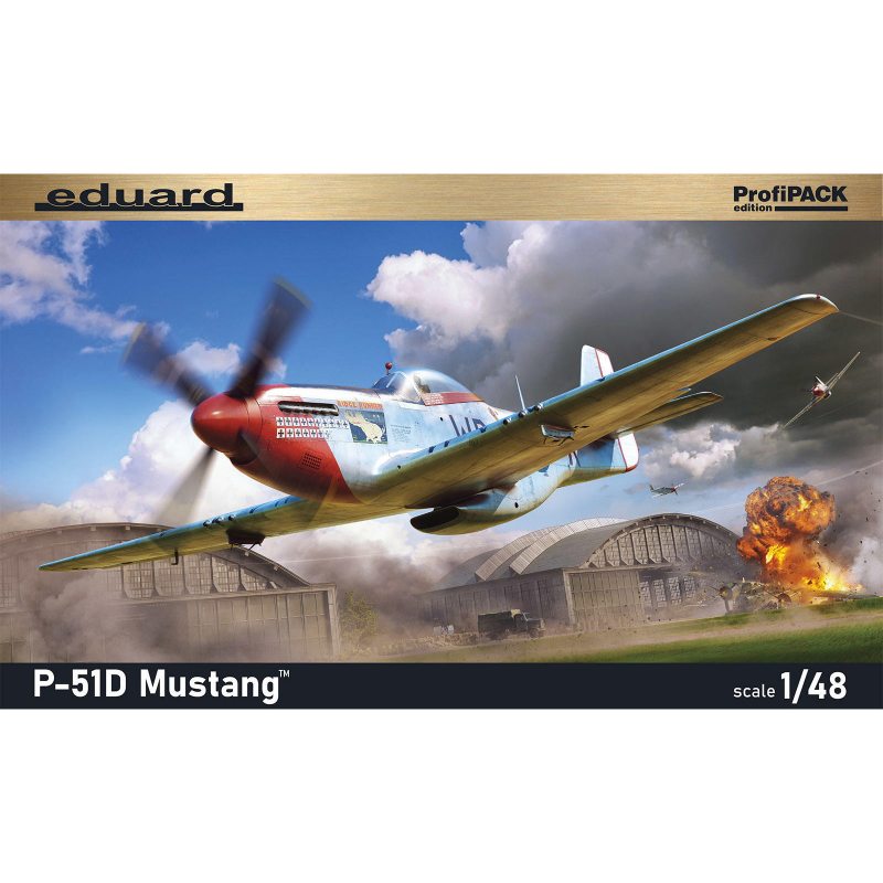 82102 ノースアメリカン P-51D マスタング プロフィパック|第二次大戦の飛行機モデル|飛行機