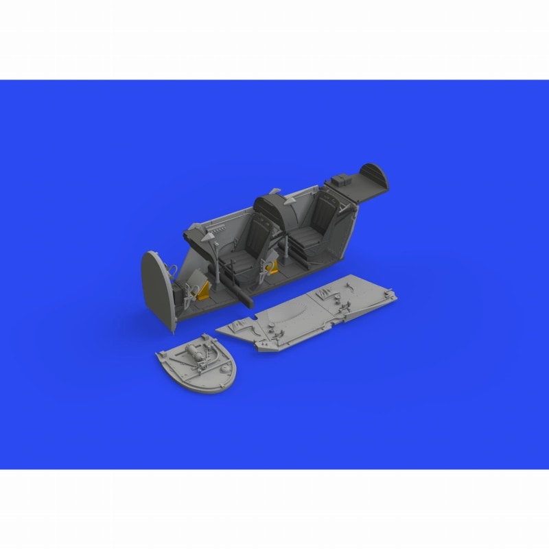 ブラッシン648680 1/48 ズリン Z-126  トレネール  コックピット (エデュアルド用)|飛行機用パーツ|飛行機