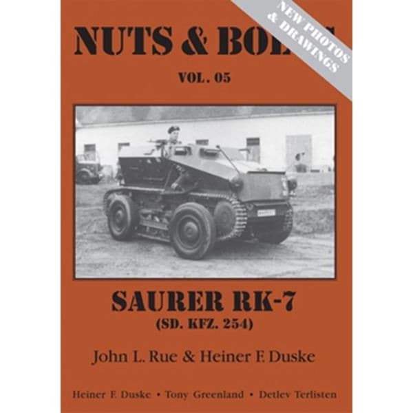 NB05 Sd.Kfz.254 ザウラー RK-7|洋書|書籍＆DVD