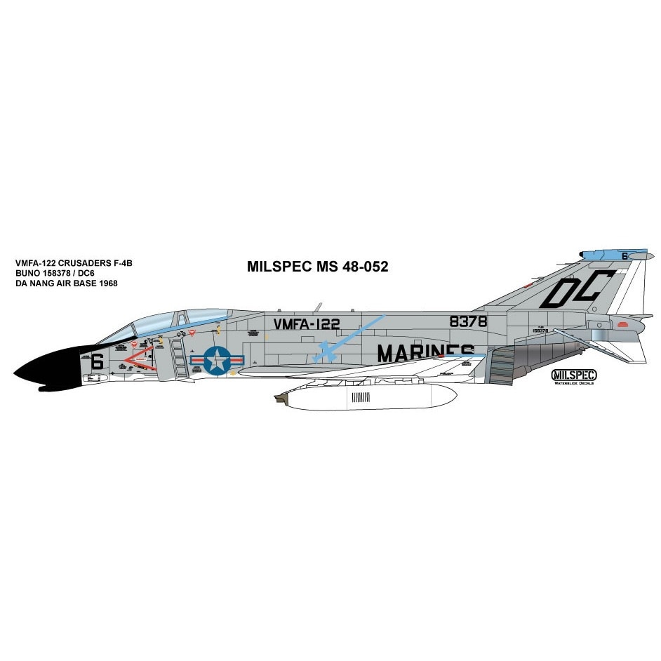 72-052 マクドネル・ダグラス F-4B ファントムII VMFA-122
