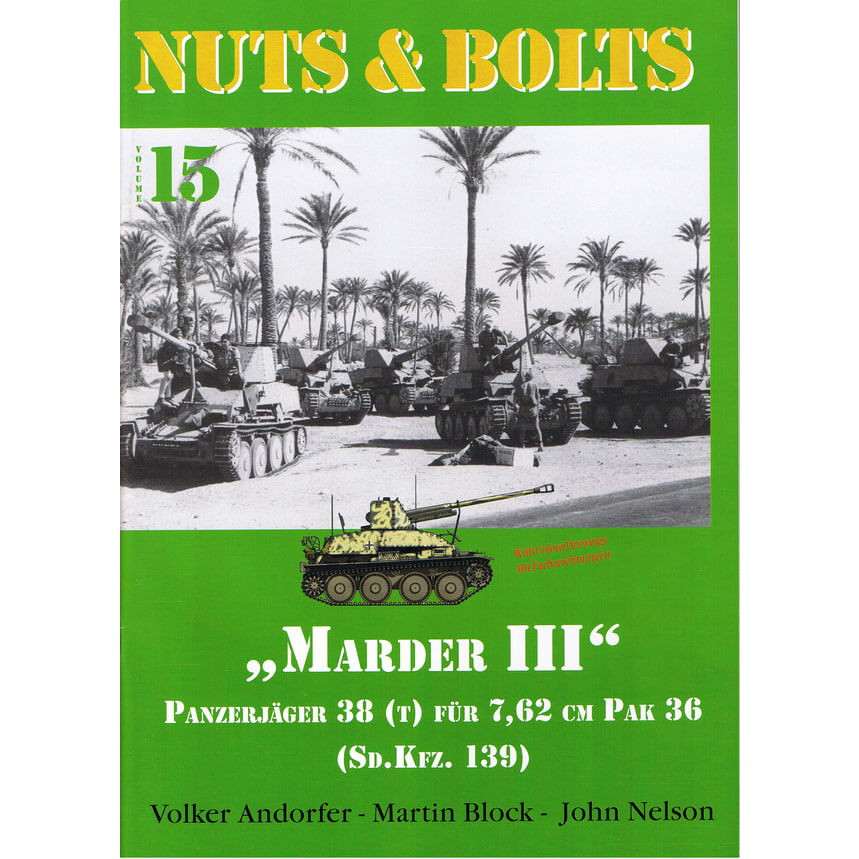 NB15 マーダーIII(Sd.Kfz.139)|洋書|書籍＆DVD