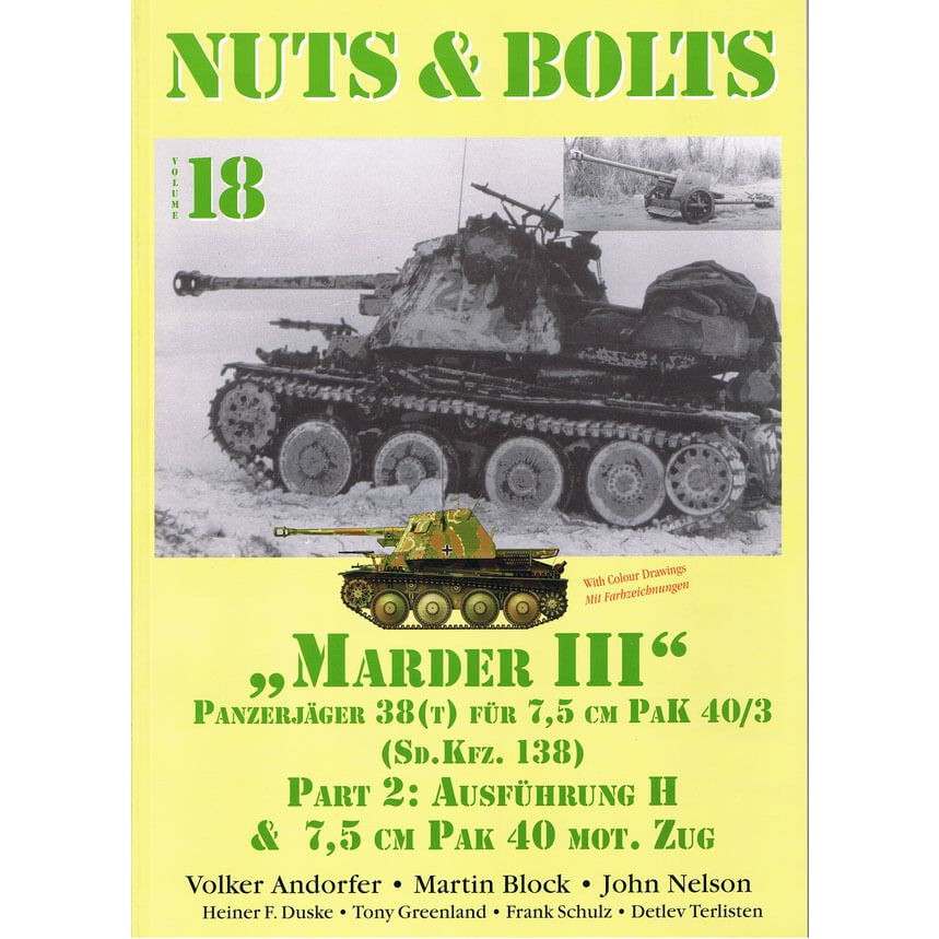 NB18 マーダーIII H型 & 7.5cm Pak40|洋書|書籍＆DVD