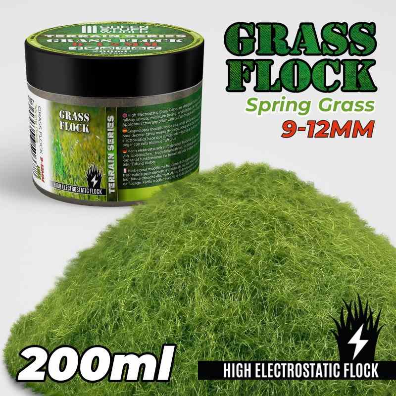 【再入荷】GSWD-11167 スタティックグラス9-12mm 春の草(200ml)|素材|ツール＆マテリアル
