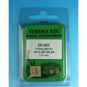 ER-3525 M113/M163/M981/IDFゼルダ用牽引ケーブルセット|AFV用パーツ|AFV