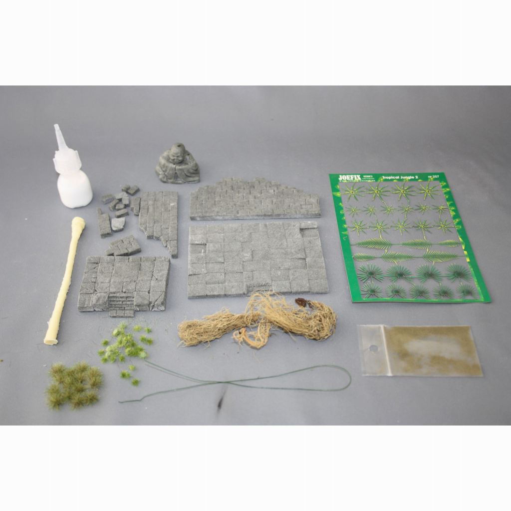 324.72 仏像のある廃墟ダイオラマセット(1/72-87用) | ジョー