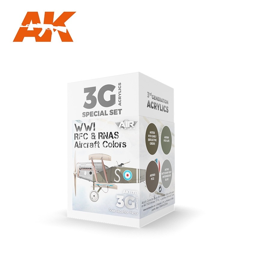 AK11711 WWI RFC&RNAS�����ꥹ�Ҷ������顼4�����åȡ�AK�������3G (�����ɥ����ͥ졼�����)��