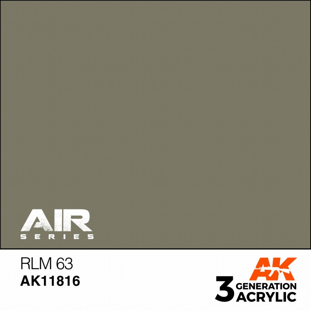AK11816 RLM 63 【AKアクリル3G AIR (サードジェネレーション)】|塗料|ツール＆マテリアル