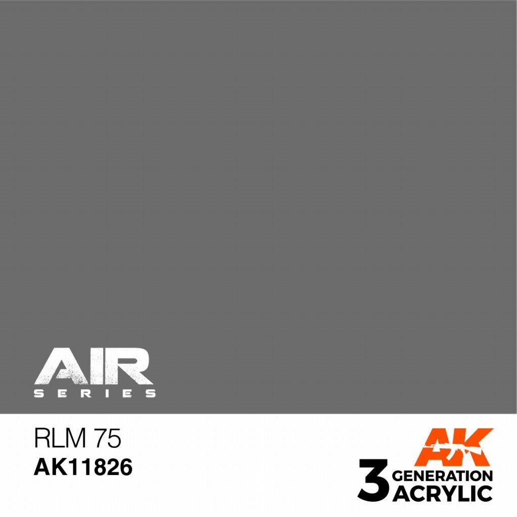 AK11826 RLM 75 【AKアクリル3G AIR (サードジェネレーション)】|塗料|ツール＆マテリアル