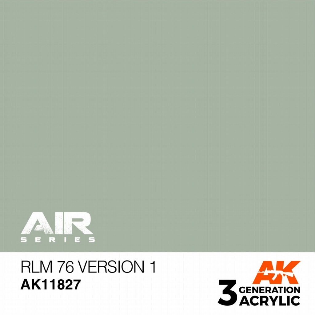 AK11827 RLM 76 Version 1 【AKアクリル3G AIR (サードジェネレーション)】|塗料|ツール＆マテリアル