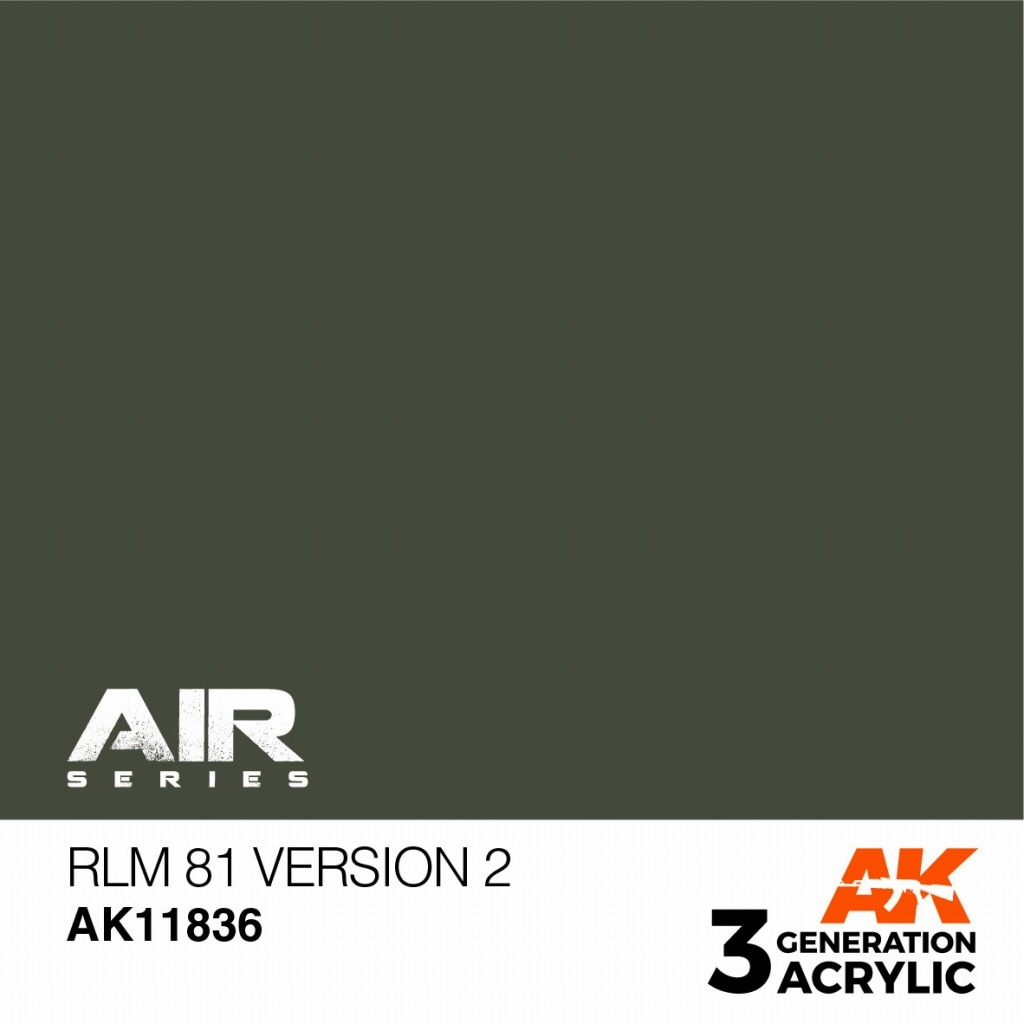 AK11836 RLM 81 Version 2 【AKアクリル3G AIR (サードジェネレーション)】|塗料|ツール＆マテリアル