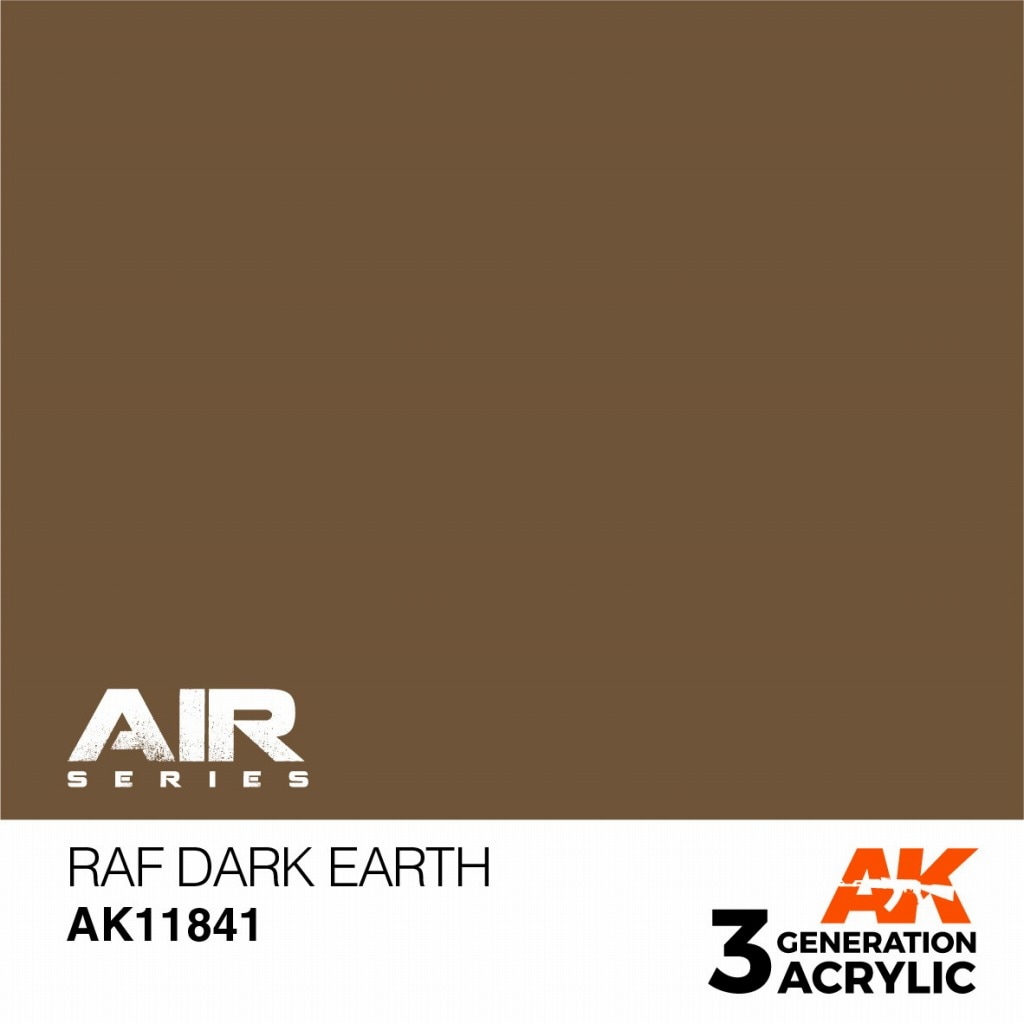 AK11841 RAFダークアース【AKアクリル3G AIR (サードジェネレーション)】|塗料|ツール＆マテリアル