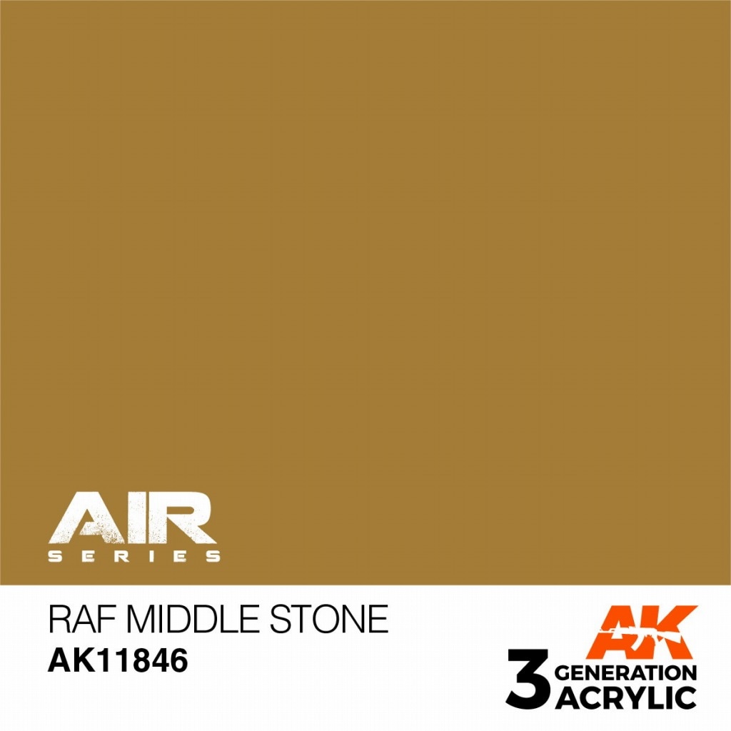AK11846 RAFミドルストーン【AKアクリル3G AIR (サードジェネレーション)】|塗料|ツール＆マテリアル