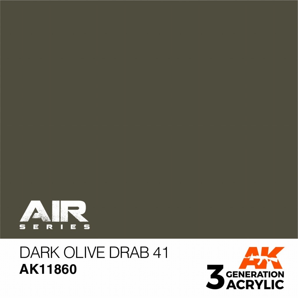 AK11860 ダークオリーブドラブ41【AKアクリル3G AIR (サードジェネレーション)】|塗料|ツール＆マテリアル