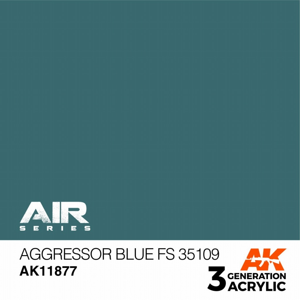 AK11877 アグレッサーブルー FS35109 【AKアクリル3G AIR (サードジェネレーション)】|塗料|ツール＆マテリアル
