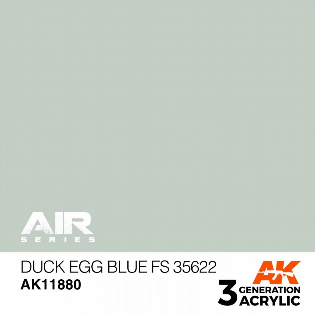 AK11880 ダックエッグブルー FS35622 【AKアクリル3G AIR (サードジェネレーション)】|塗料|ツール＆マテリアル