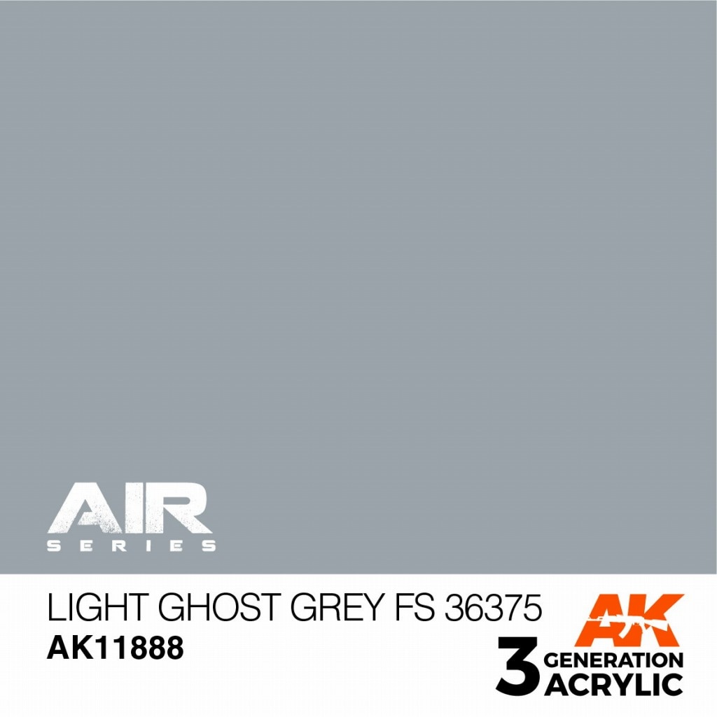 AK11888 ライトゴーストグレイ FS36375 【AKアクリル3G AIR (サードジェネレーション)】|塗料|ツール＆マテリアル