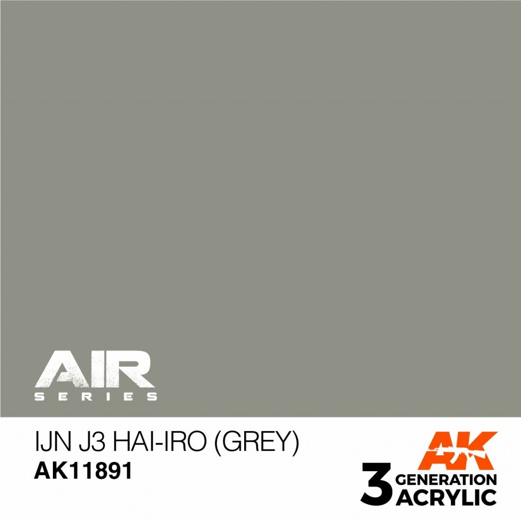 AK11891 日本海軍機 J3灰色【AKアクリル3G AIR (サードジェネレーション)】|塗料|ツール＆マテリアル