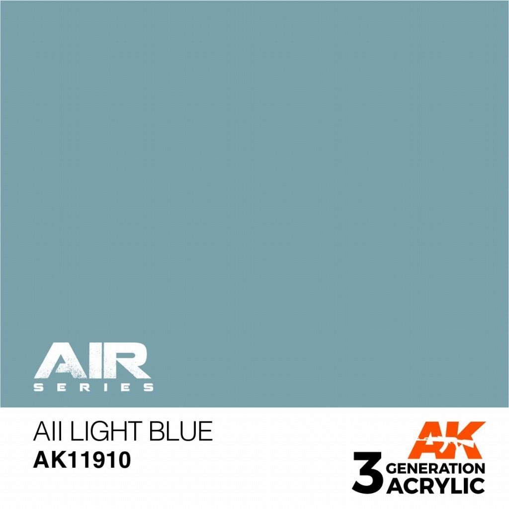AK11910 AII ライトブルー【AKアクリル3G AIR (サードジェネレーション)】|塗料|ツール＆マテリアル