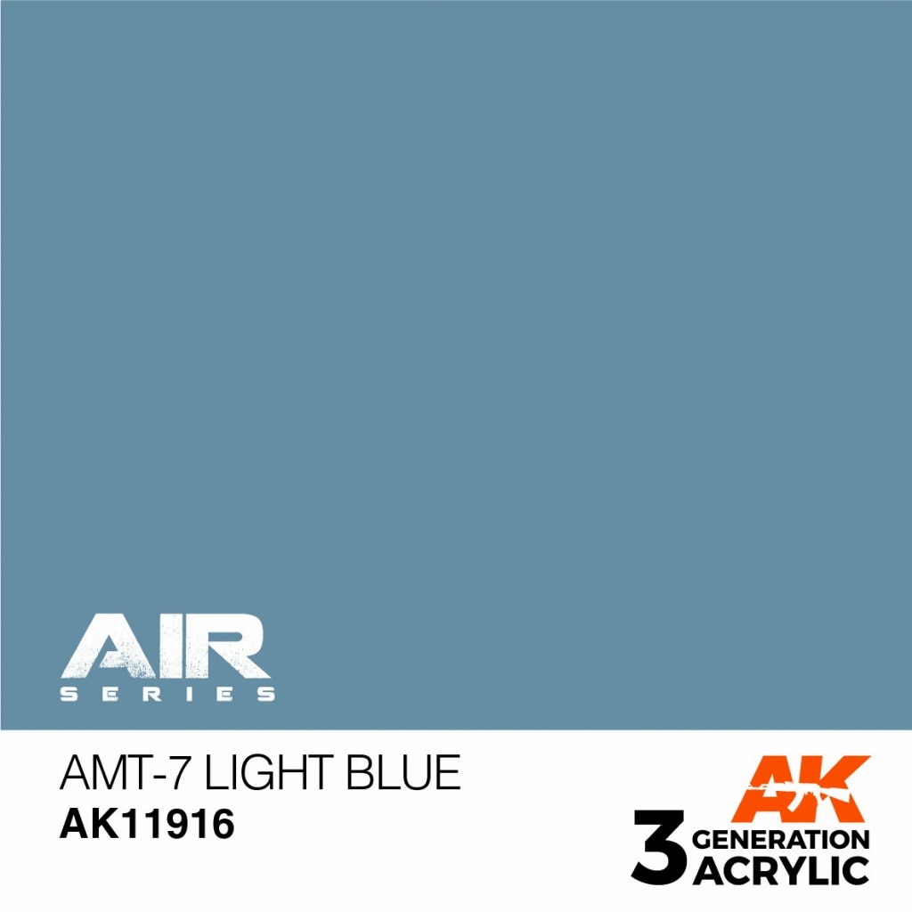 AK11916 AMT-7 ライトブルー【AKアクリル3G AIR (サードジェネレーション)】|塗料|ツール＆マテリアル
